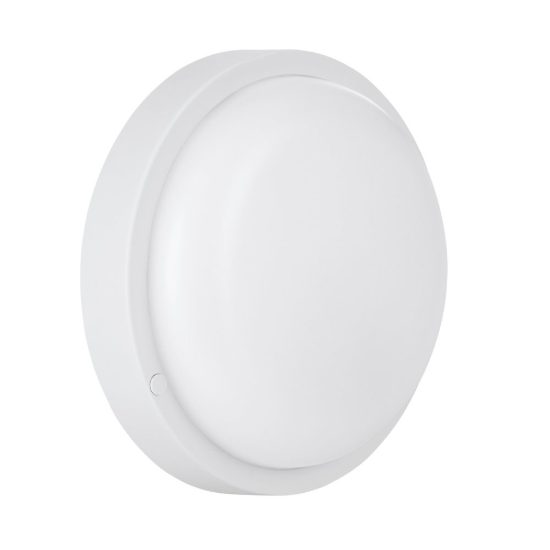 Eglo boschetto e applique e plafoniera da esterno led 11,5w 4000k 17cm ip54 moderna rotonda bianca