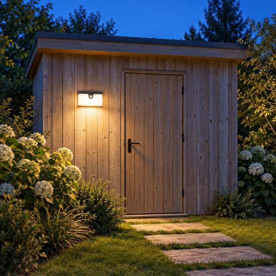 Eglo croara applique solare da esterno led 7,3w 3000k 15cm ip44 moderna antracite con sensore
