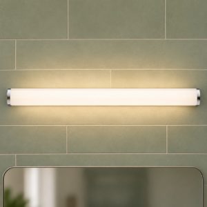 Gita eglo applique da bagno cromo led 24,3w 4000k ip44