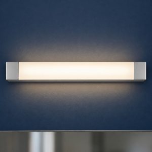 Eglo siderno applique per specchio per bagno led 16w 4000k cromato