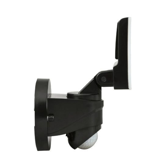 Eglo pagino proiettore da esterno led 11,5w 5000k 18cm ip44 moderno nero con sensore di movimento