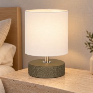 Eglo romanoro abat-jour per camera da letto e14 16,5cm moderna verde