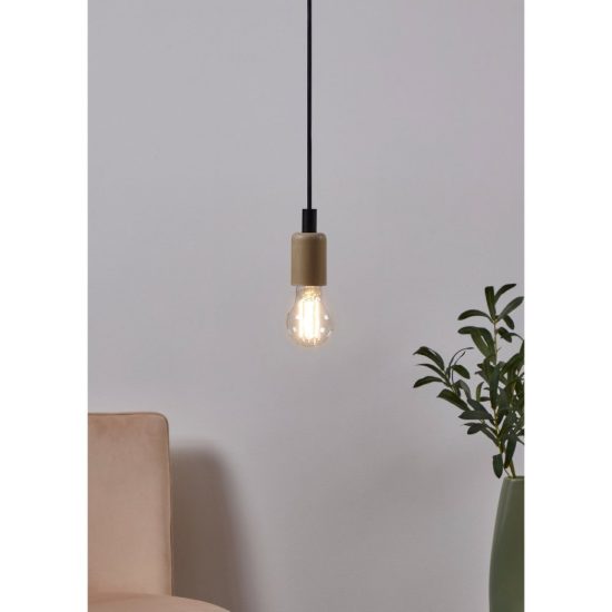 Eglo lampadina led e27 7,5w 2700k a goccia trasparente a filamento dimmerabile