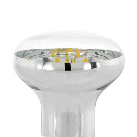 Eglo lampadina led e14 4w 2700k a riflettore trasparente a filamento dimmerabile