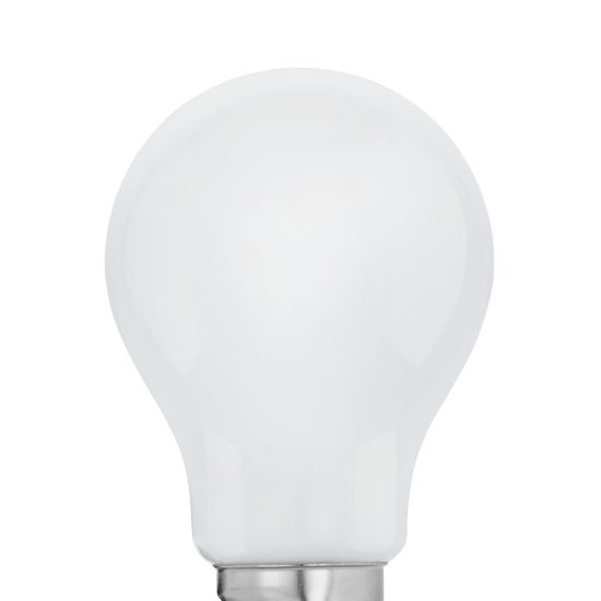 Eglo lampadina led e27 9w 2700k a goccia opalina