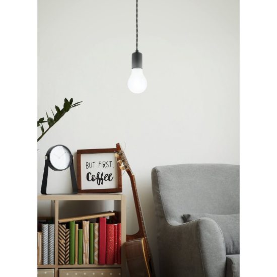 Eglo lampadina led e27 12w 2700k a goccia opalina