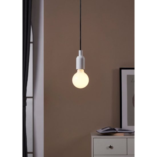Eglo lampadina led e27 7w 2700k a globo opalina 8cm