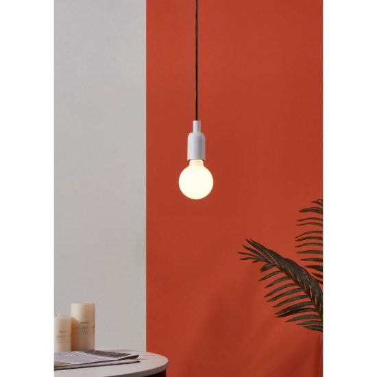 Eglo lampadina led e27 9w 2700k a globo opalina 8cm