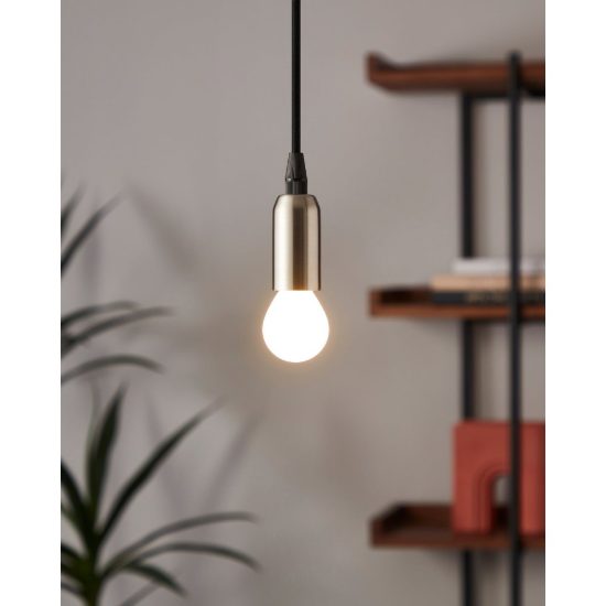 Eglo lampadina led e14 7w 2700k a sfera opalina