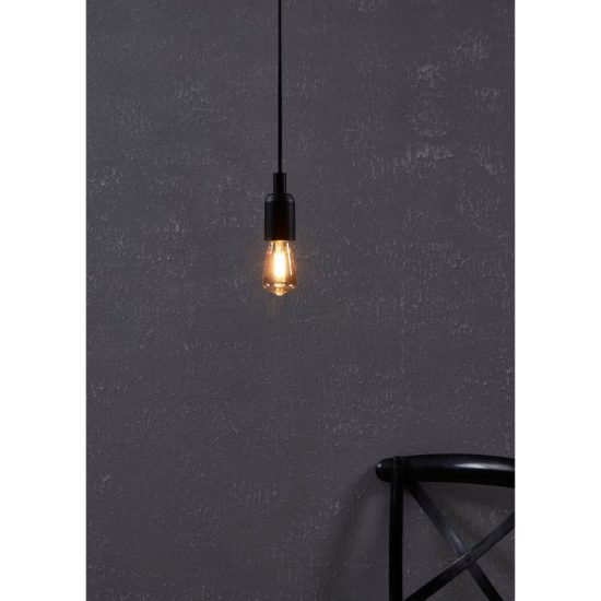 Eglo lampadina led e27 4w 2200k a oliva ambrata 4,8cm a filamento