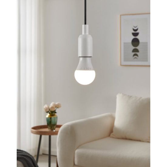 Eglo lampadina led e27 11w 3000k a goccia opalina dimmerabile