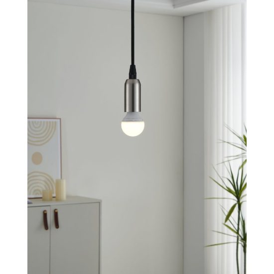 Eglo lampadina led e14 5,5w 3000k a sfera opalina dimmerabile