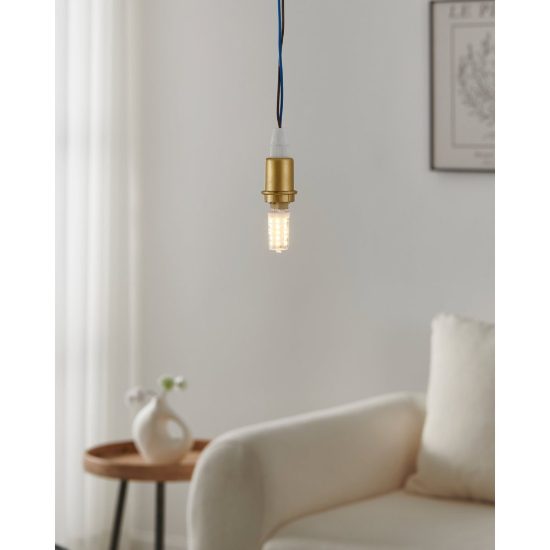 Eglo set 2 lampadine led g9 2x3w 3000k trasparenti