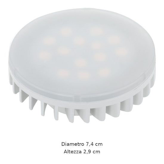 Eglo lampadina led gx53 4,9w 3000k satinata
