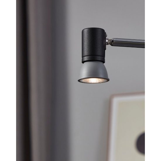 Eglo lampadina led gu10 3,4w 3000k a riflettore trasparente step dimming