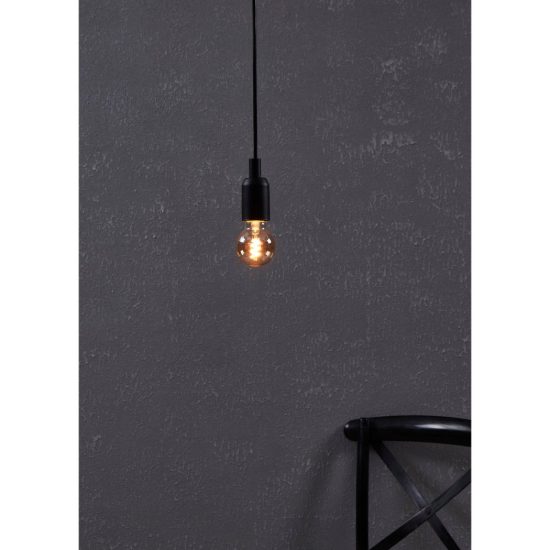 Eglo lampadina led e27 4w 2000k a globo ambrata 6cm con filamento a spirale dimmerabile
