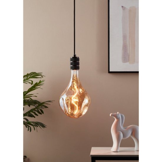 Eglo lampadina led e27 4w 1800k ambrata
