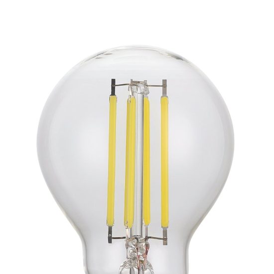 Eglo lampadina led e14 2,2w 3000k a sfera trasparente