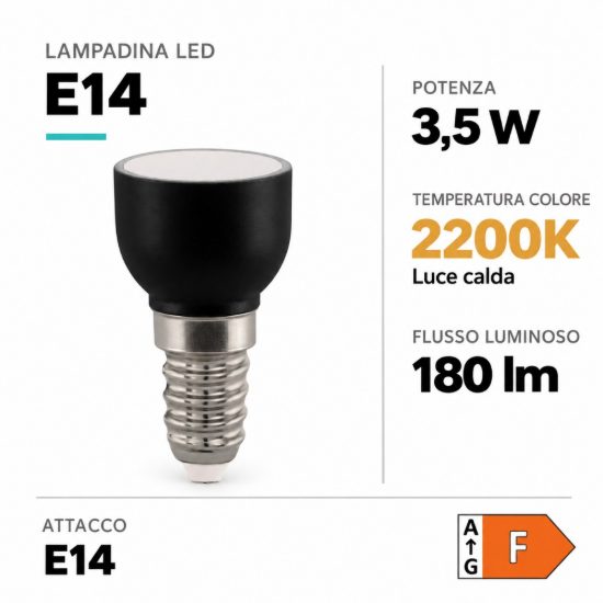 Eglo lampadina led e14 3,5w 2200k bianca step dimming