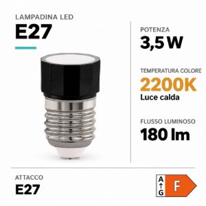 Eglo lampadina led e27 3,5w 2200k bianca step dimming
