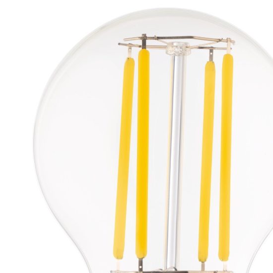 Eglo lampadina led e27 3,8w 3000k a goccia trasparente
