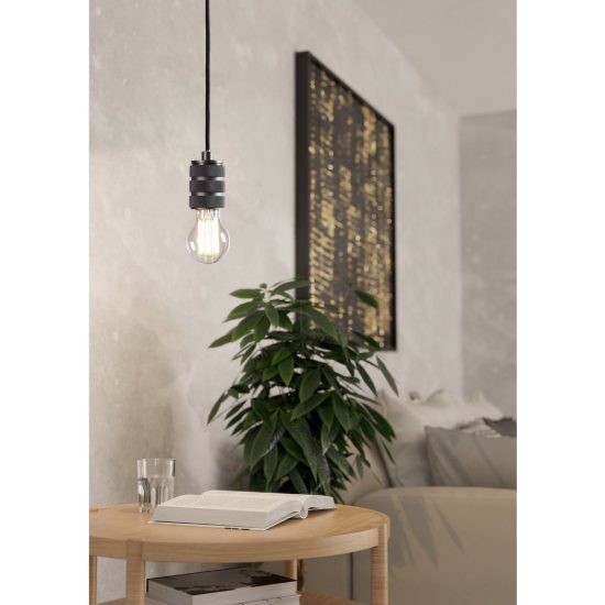Eglo lampadina led e27 7w 3000k a goccia trasparente