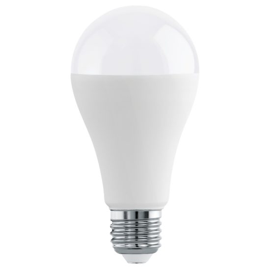 Eglo lampadina led e27 15w 3000k a goccia opalina