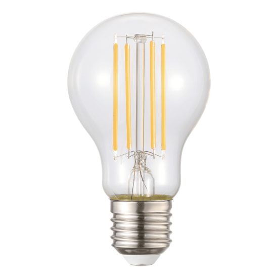 Eglo lampadina led e27 8w 2700k a goccia trasparente