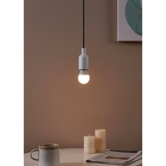 Eglo lampadina led e27 3,4w 3000k a globo opalina