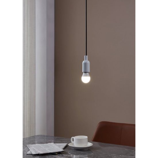 Eglo lampadina led e27 3,4w 4000k a globo opalina