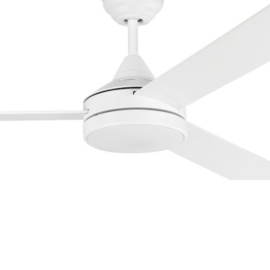 Eglo sesimbra ventilatore da soffitto con luce led 19w 3000k 5000k 132cm con telecomando bianco oltre 20 mq