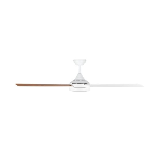 Eglo sesimbra ventilatore da soffitto con luce led 19w 3000k 5000k 132cm con telecomando bianco oltre 20 mq