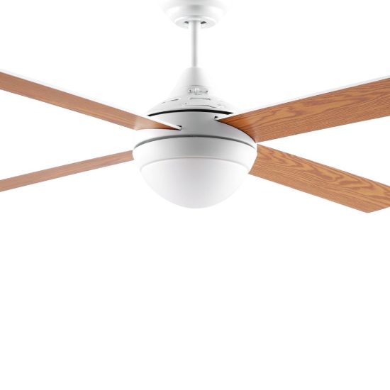 Eglo varadero ventilatore da soffitto con luci 122cm con telecomando bianco oltre 20 mq