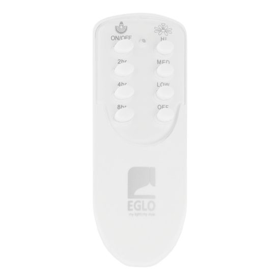 Eglo varadero ventilatore da soffitto con luci 122cm con telecomando bianco oltre 20 mq