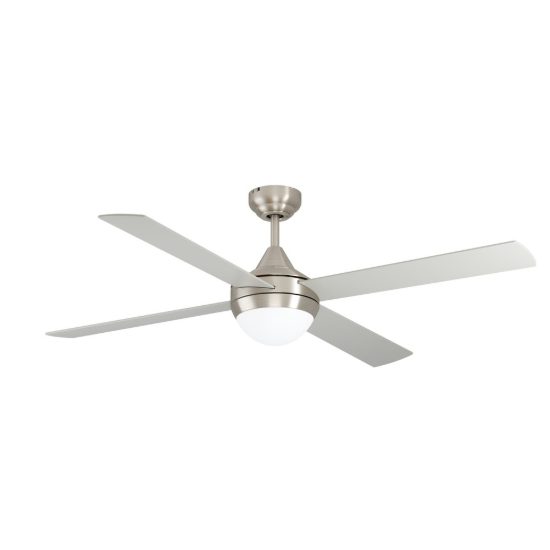 Eglo varadero ventilatore da soffitto con luci 122cm con telecomando nichel oltre 20 mq