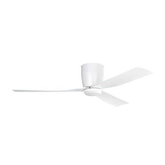 Eglo lerici ventilatore da soffitto dc con luce led 12w 3000k 5000k 132cm con telecomando bianco oltre 20 mq