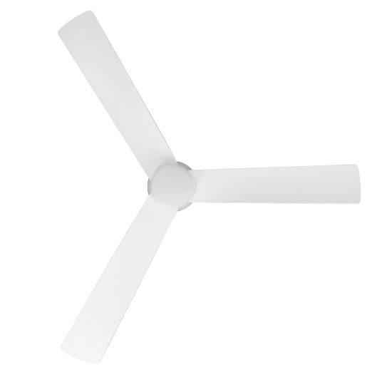 Eglo lerici ventilatore da soffitto dc con luce led 12w 3000k 5000k 132cm con telecomando bianco oltre 20 mq