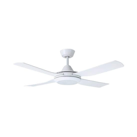 Eglo bondi 1 ventilatore da soffitto con luce led 20w 3000k 5000k 122cm con telecomando bianco oltre 20 mq