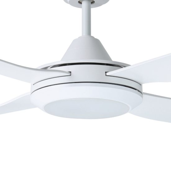 Eglo bondi 1 ventilatore da soffitto con luce led 20w 3000k 5000k 122cm con telecomando bianco oltre 20 mq