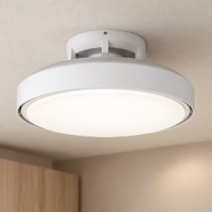 Eglo morenci ventilatore dc a plafoniera led 45,9w 2700k 6500k 48cm con telecomando bianco fino a 20 mq