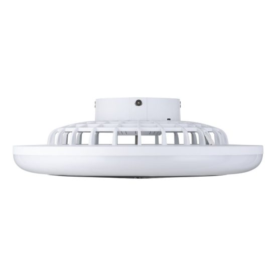 Eglo sayulita 1 ventilatore dc a plafoniera led 25,3w 2700-6500k 46cm con telecomando bianco e nero fino a 20 mq
