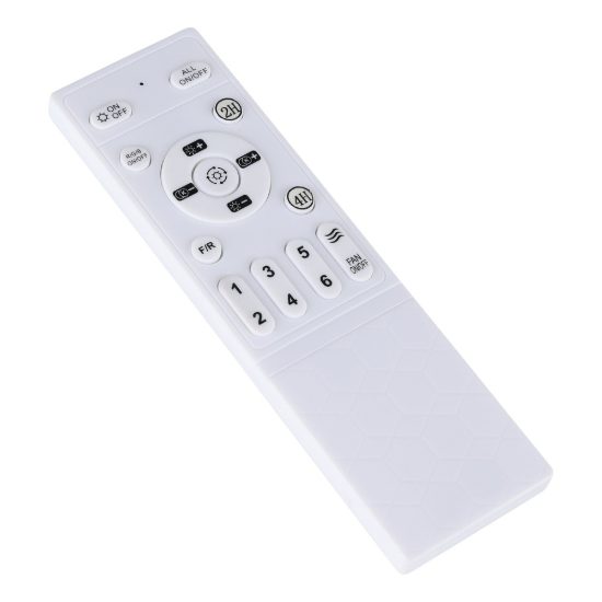 Eglo vallonia 1 ventilatore dc a plafoniera led 31,7w rgb 2700k 6500k 48cm con telecomando nero fino a 20 mq