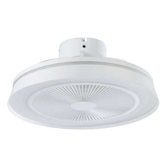 Eglo vallonia 1 ventilatore dc a plafoniera led 31,7w rgb 2700k 6500k 48cm con telecomando bianco fino a 20 mq
