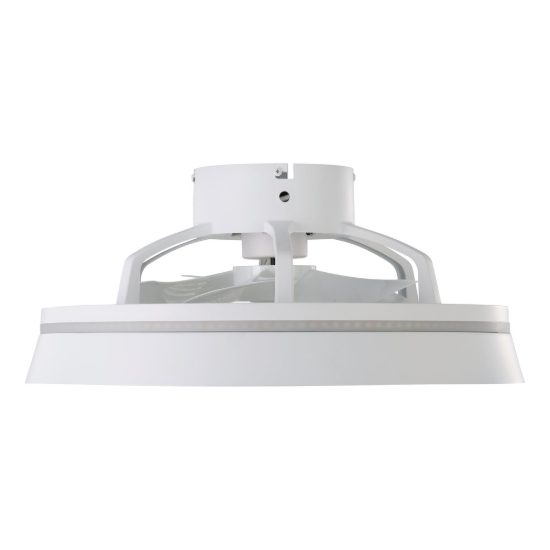 Eglo vallonia 1 ventilatore dc a plafoniera led 31,7w rgb 2700k 6500k 48cm con telecomando bianco fino a 20 mq