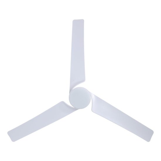 Eglo orcutt ventilatore da soffitto dc con luce led 16,5w 3000k 5000k 132cm con telecomando bianco fino a 20 mq