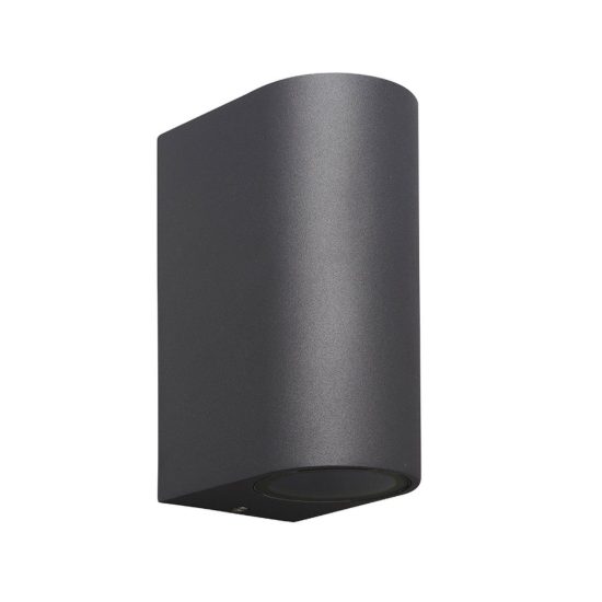 Applique da parete per esterno ip54 antracite