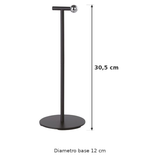 Eglo muraglie supporto da tavolo per applique ricaricabile 30,5cm nero