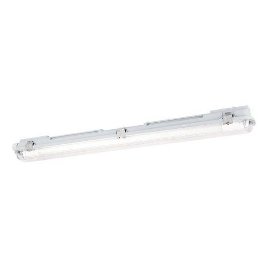 Eglo eco tube e plafoniera da esterno g13 67,5cm ip65 moderna lineare grigia