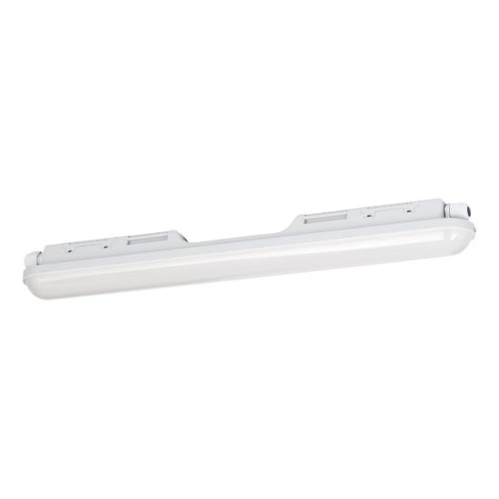 Eglo pro led e plafoniera da esterno led 8,5w 4000k 54cm ip65 moderna lineare grigia