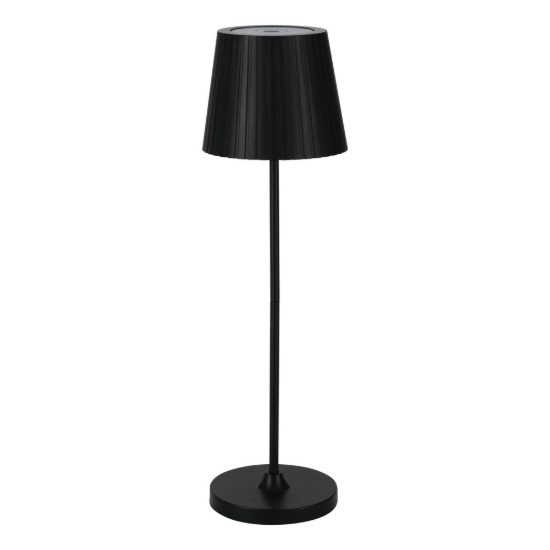 Eglo cabozo lampada da tavolo per esterno led 3,8w cct 2400k 4000k 37cm ip44 moderna nera